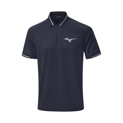 Camisa Polo Mizuno ACE Hombre - Azul Marino - Chile M862BOVSLX